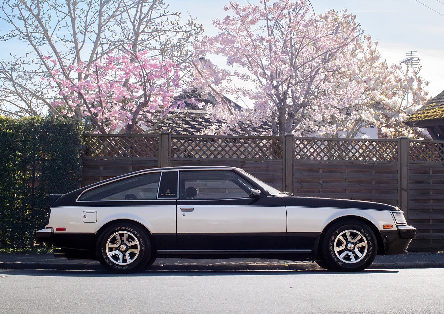 A2 LANDSCAPE POSTER - 1981 TOYOTA CELICA SUPRA SPP MK.1